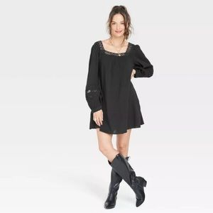 Universal Threads Black Boho Dress